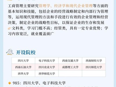 关于行政管理专业跟工商企业管理专业哪个好的信息