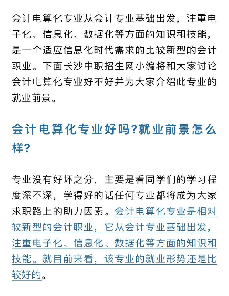 什么是会计电算化专业