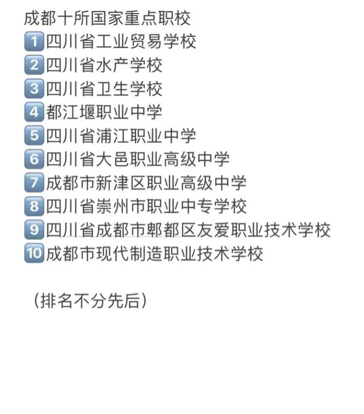 成都考不上高中上什么学校好
