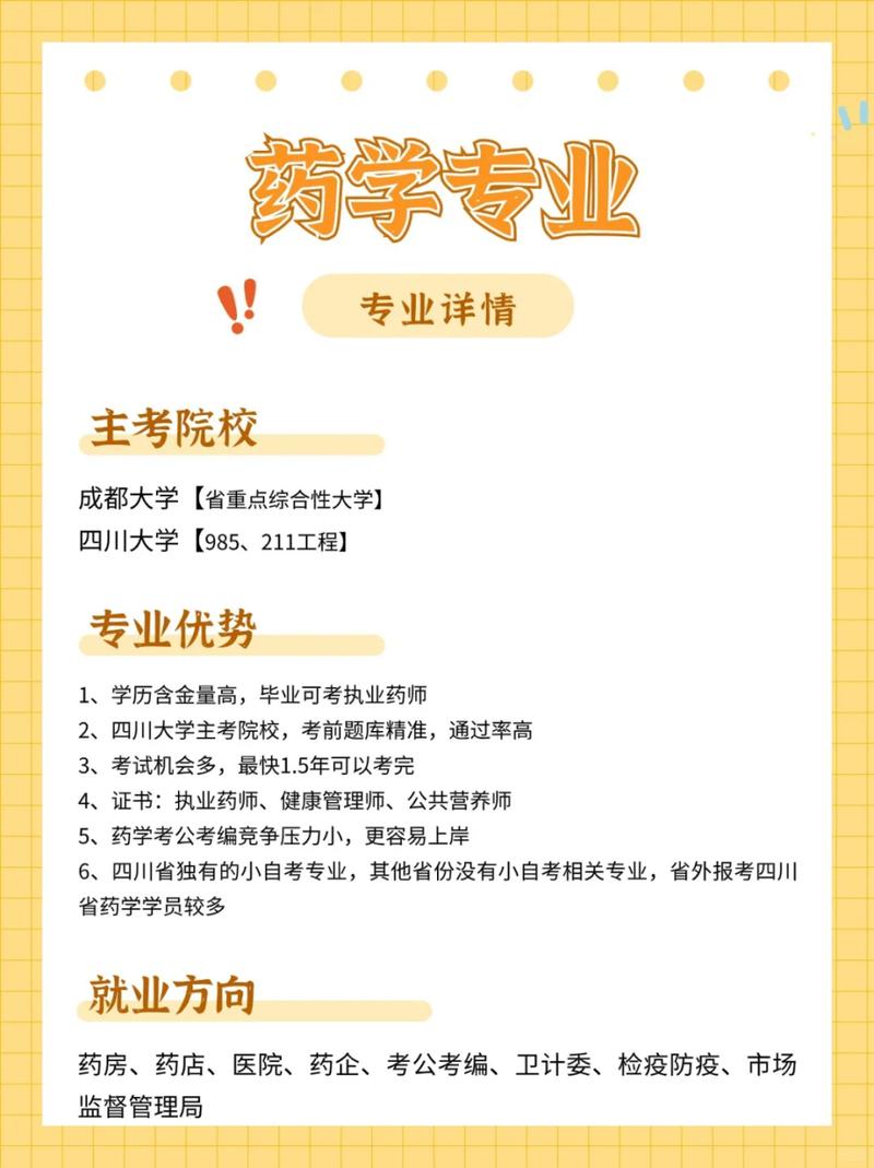 我是男生啊。学的是药学专业。这个专业怎么样啊