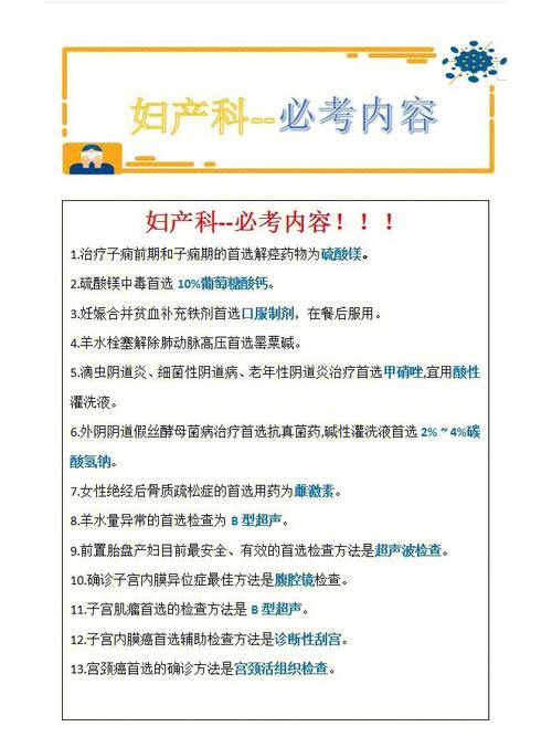 妇产科护理内容简介