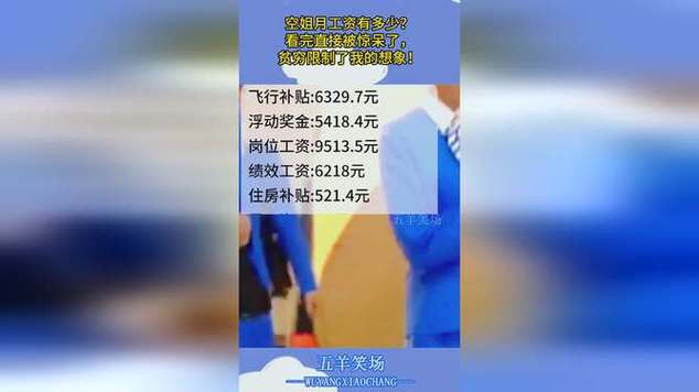 航空专业工资多少钱一个月
