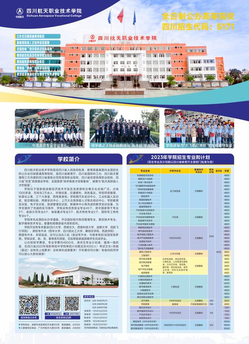 四川航天职业技术学院龙泉校区有哪些专业