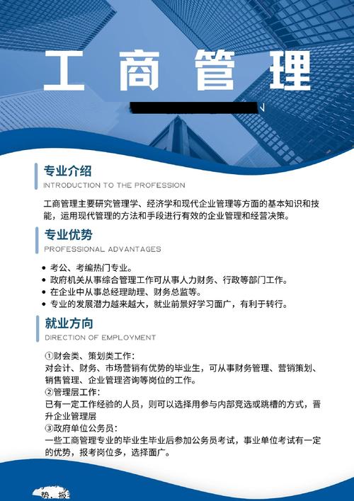 工商管理学有哪些专业