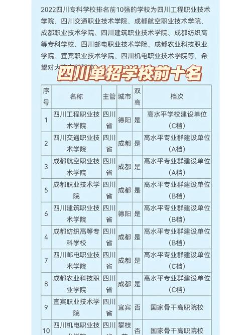 四川护理学校排名前十