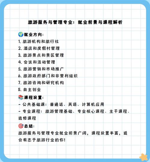 导游专业学习什么课程,就业方向是哪些