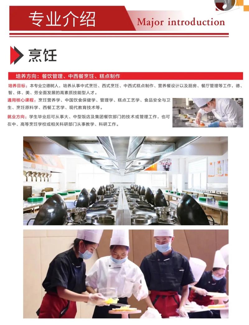 烹饪类可以报哪些专业