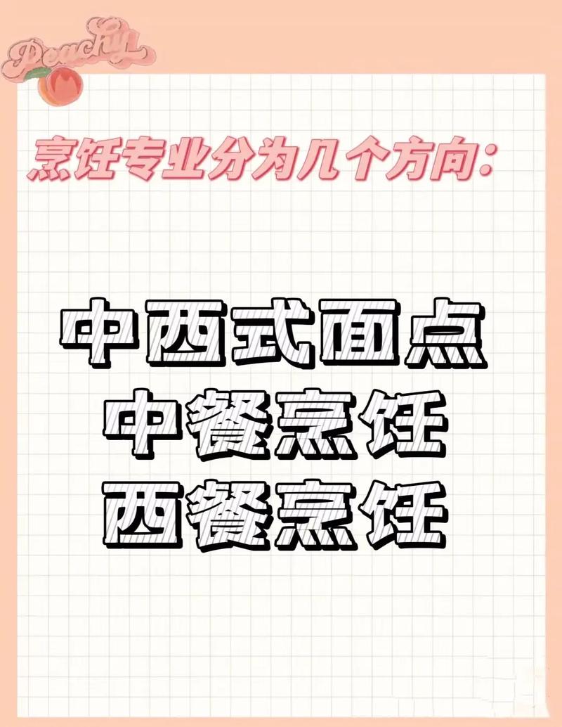 烹饪专业都包括什么