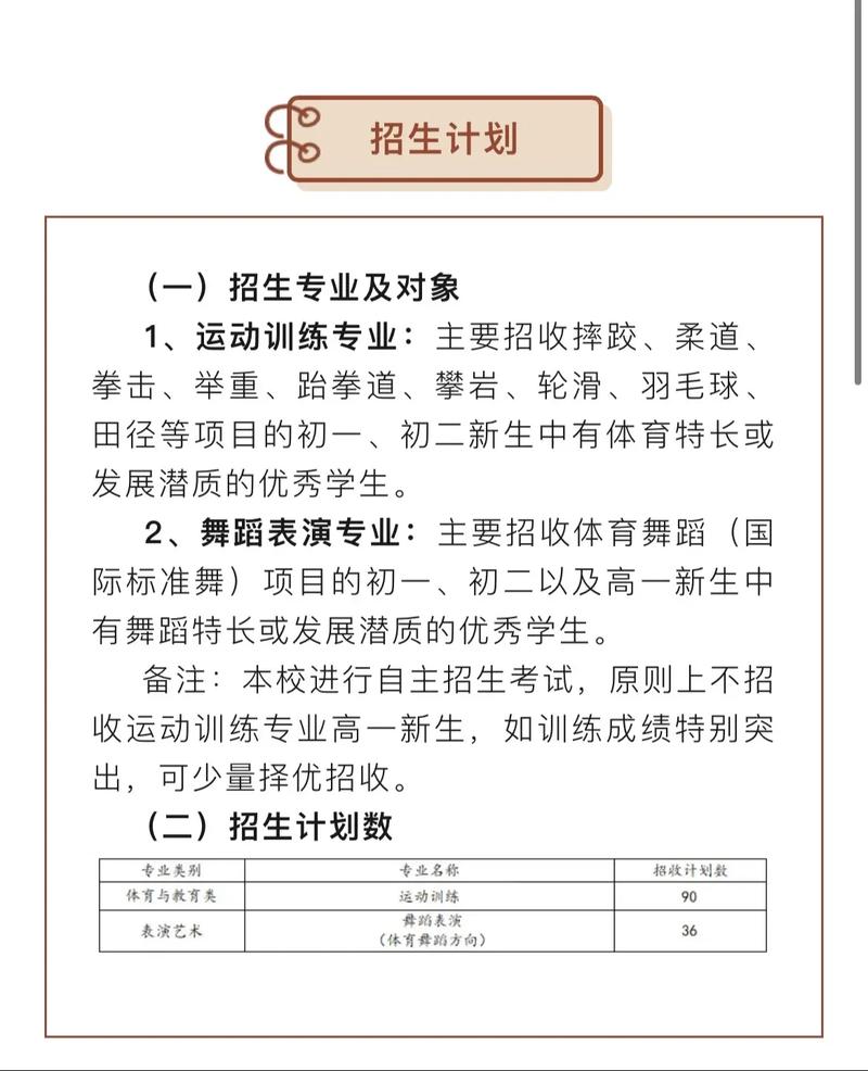 想上体校,请详谈体校的招生标准