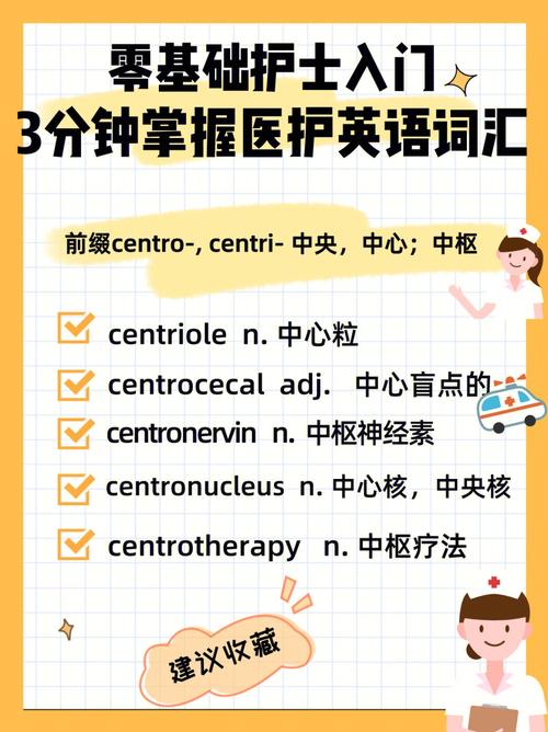 护理对英语有什么要求