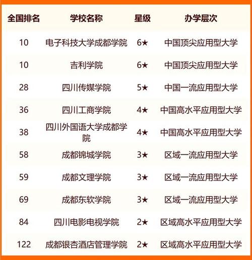 成都公办专科学校