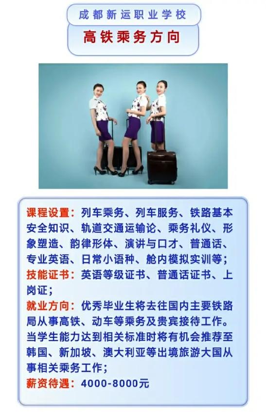高铁,乘务,属于什么专业啊,急