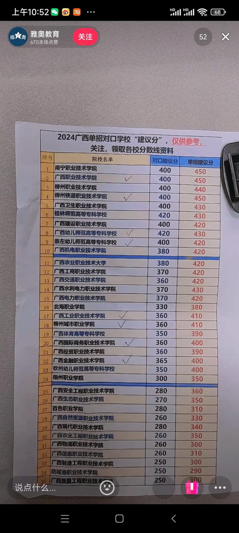 广西单招有哪些学校有空乘专业