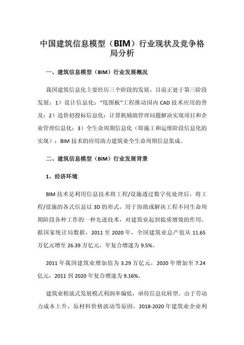 建筑工程行业分析