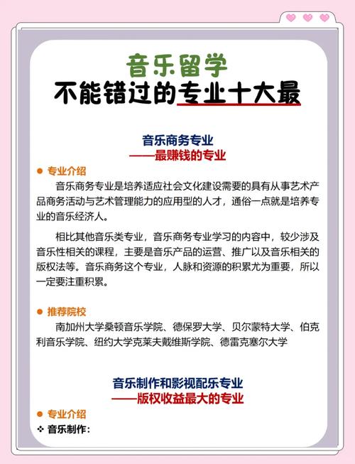 德国哪个大学音乐教育专业比较好