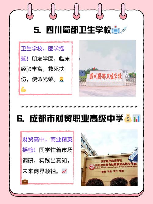 成都有哪些公办好的职高