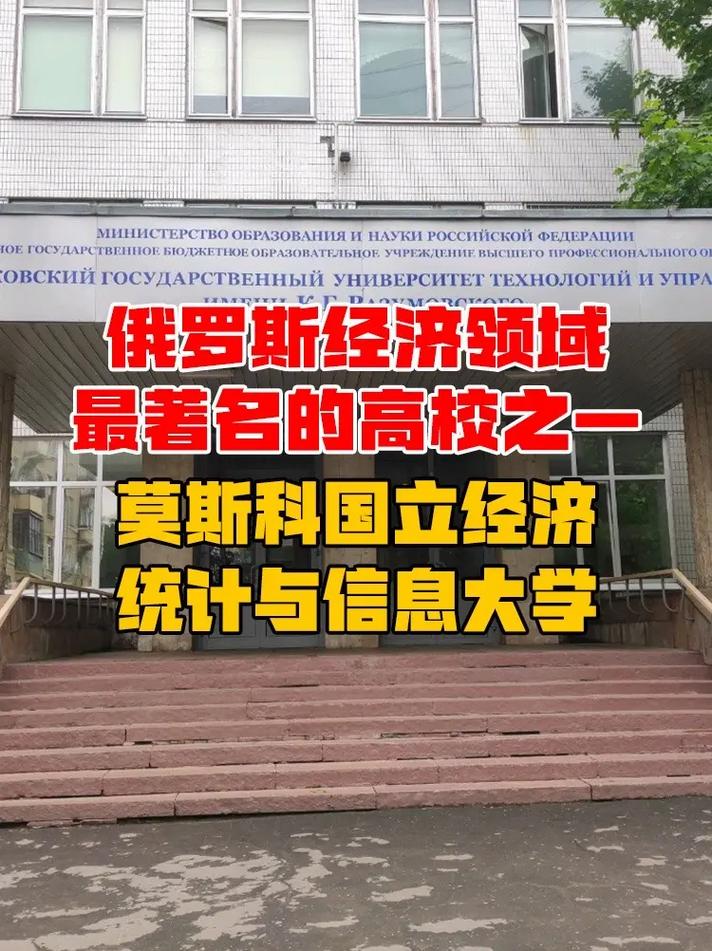 莫斯科国立经济统计信息大学专业分类