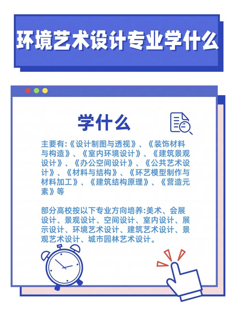 环境艺术设计专业主要学什么课程