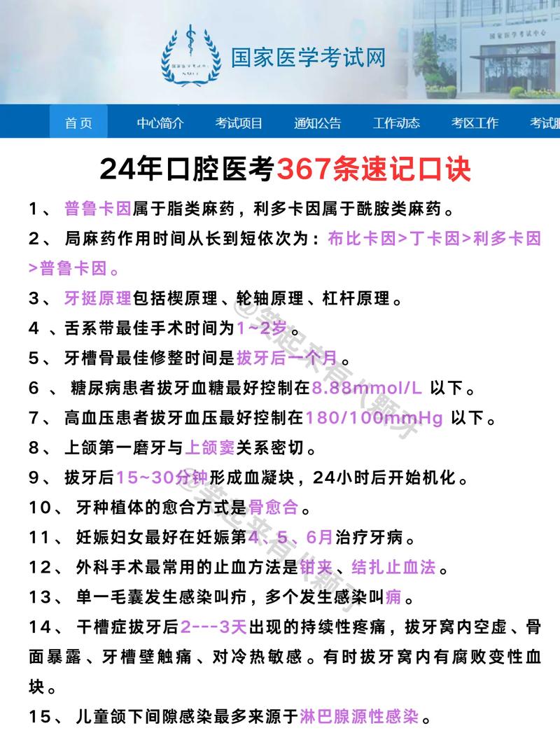 口腔医学专业知识