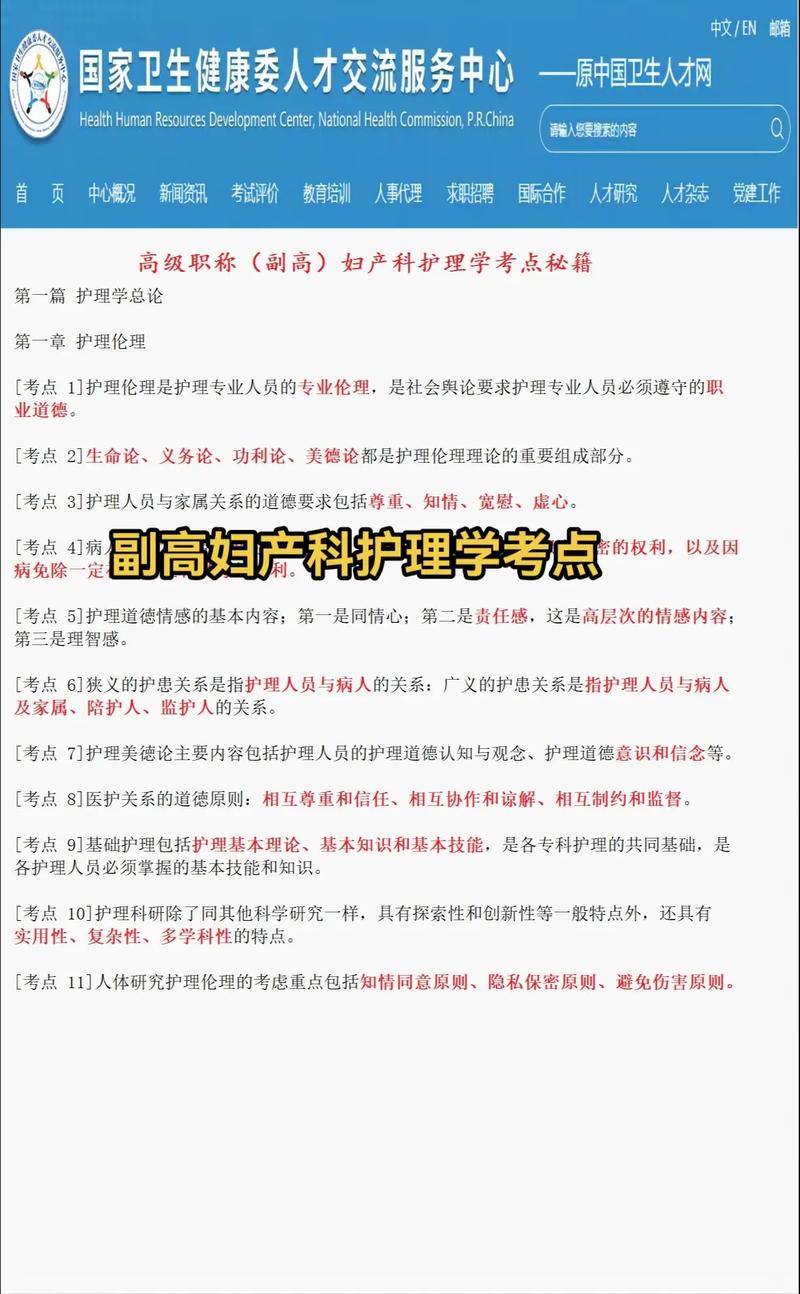 护理副高哪个专业比较容易考