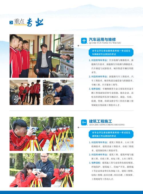 南山职业技术学校有什么专业