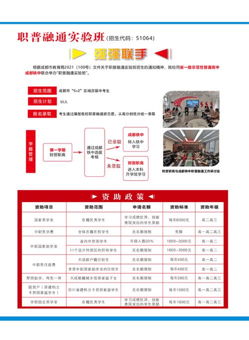 成都财贸职业高级中学学费多少